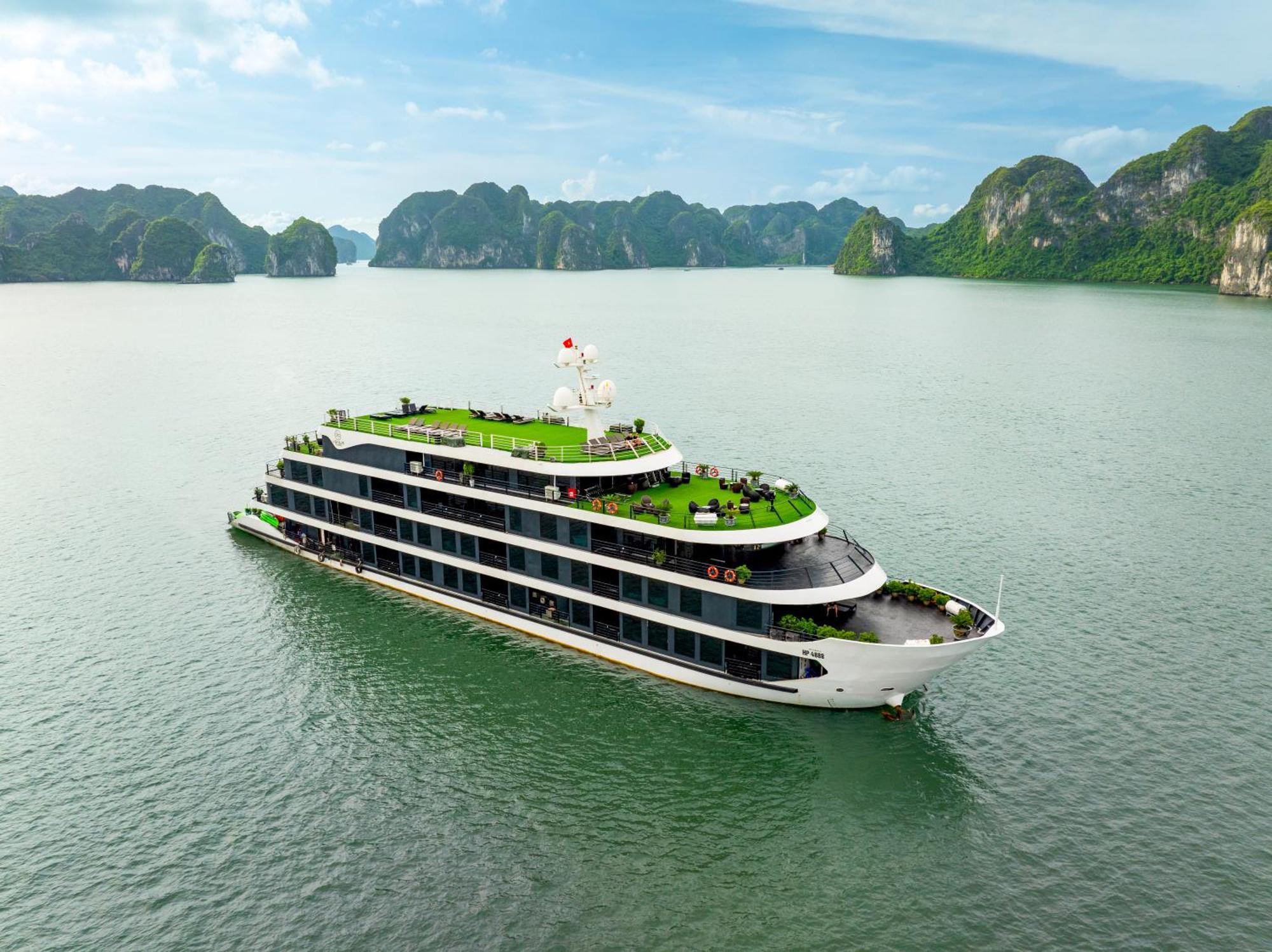 Hotel Era Halong Cruise Hạ Long Exterior foto