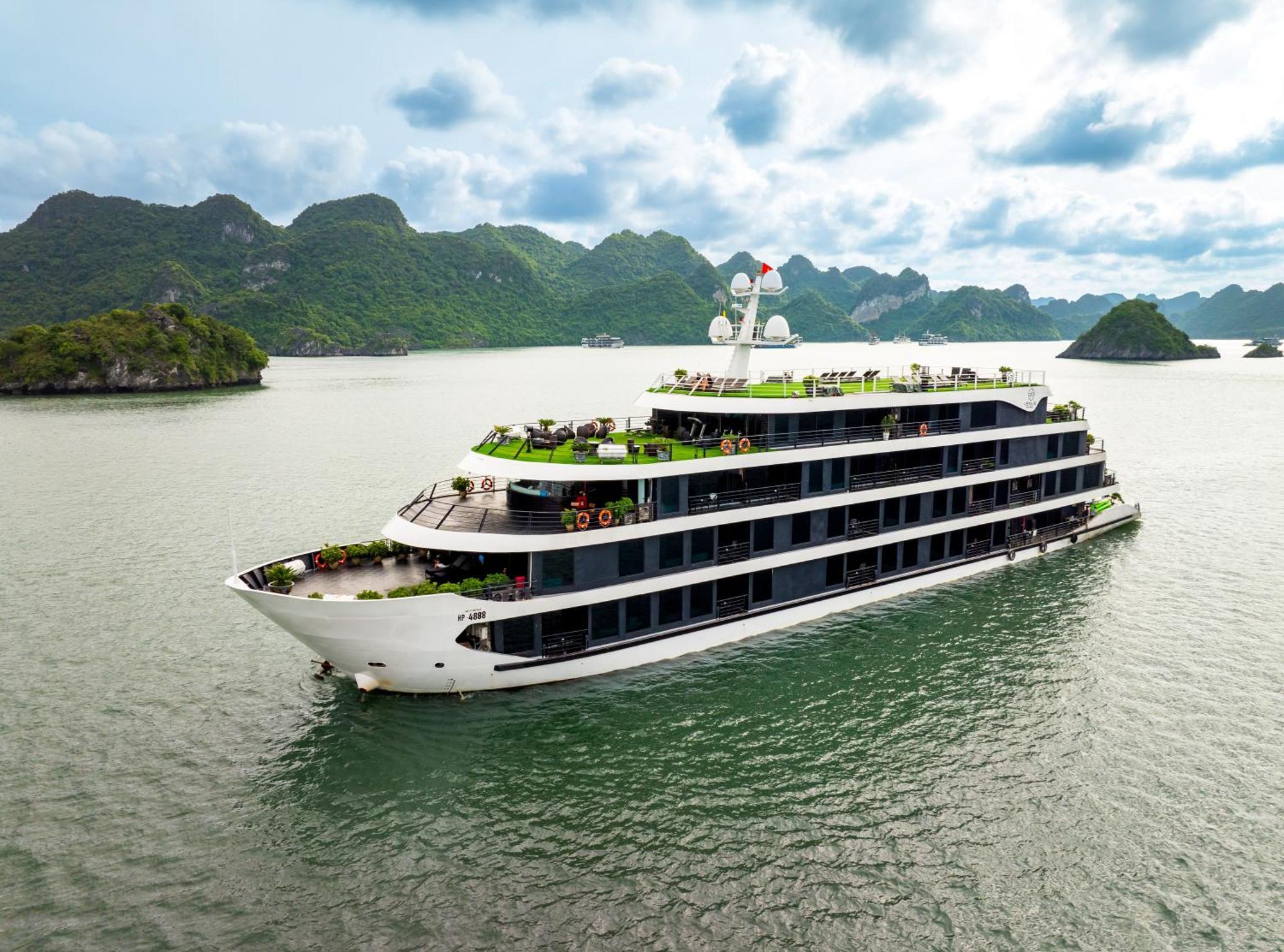 Hotel Era Halong Cruise Hạ Long Exterior foto